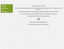 Tablet Screenshot of gansje.com